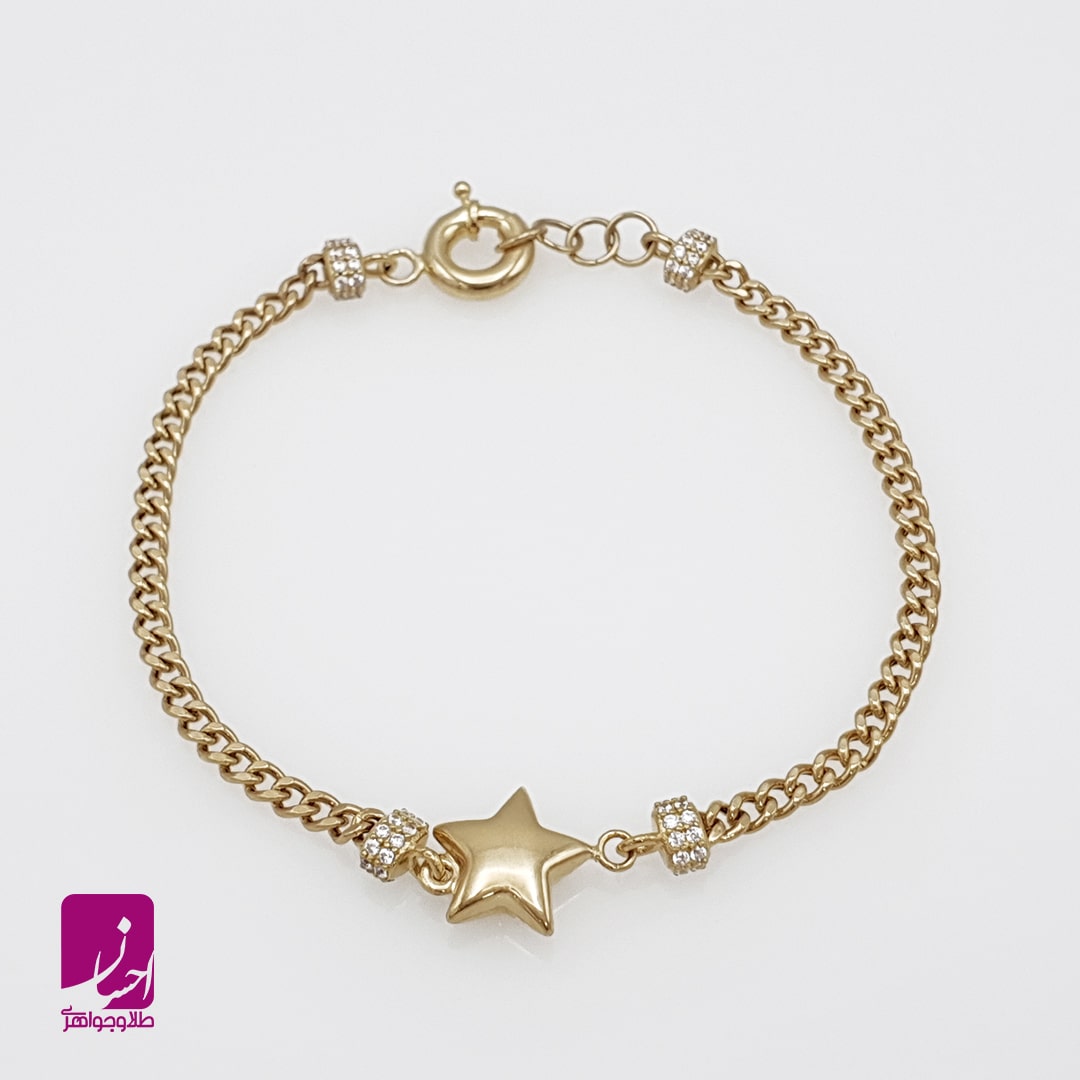 دستبند طلا زنانه 1EB1643