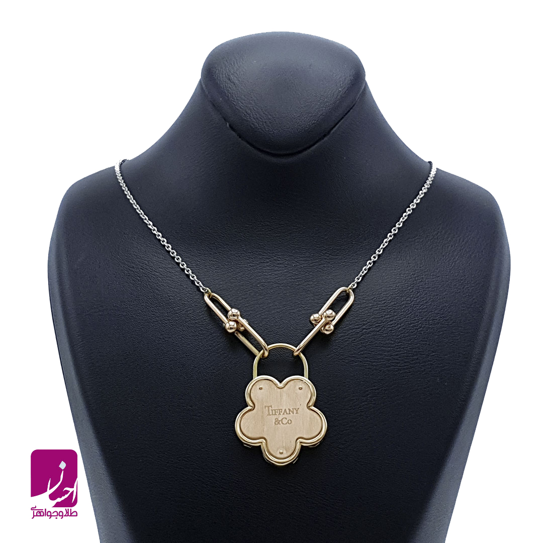 مدال زنجیر طلا تیفانی (Tiffany)
