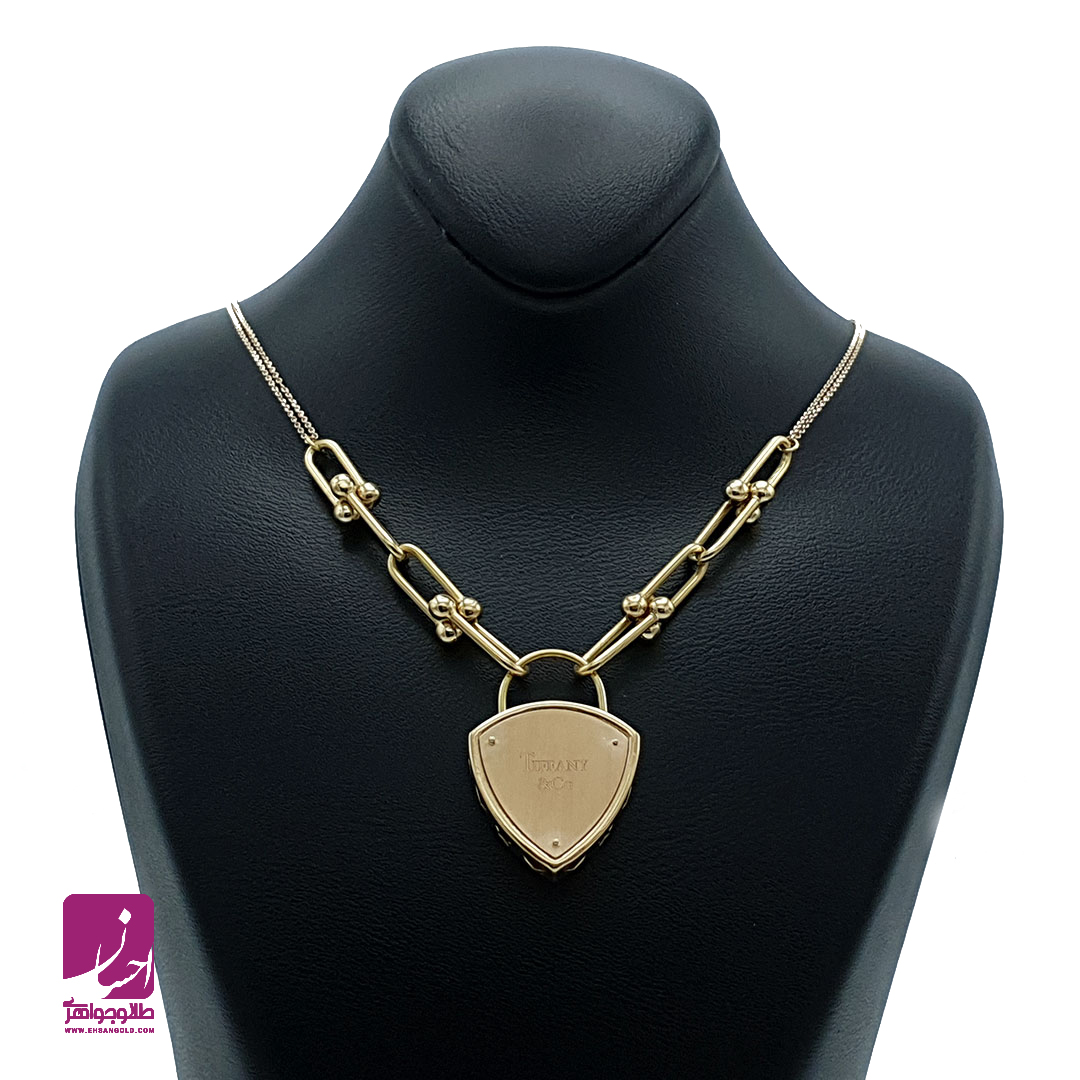 مدال زنجیر طلا تیفانی (Tiffany)