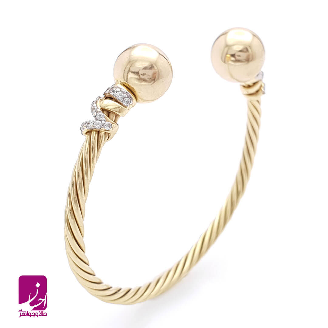 دستبند طلا استوک دیوید یورمن (David Yurman)